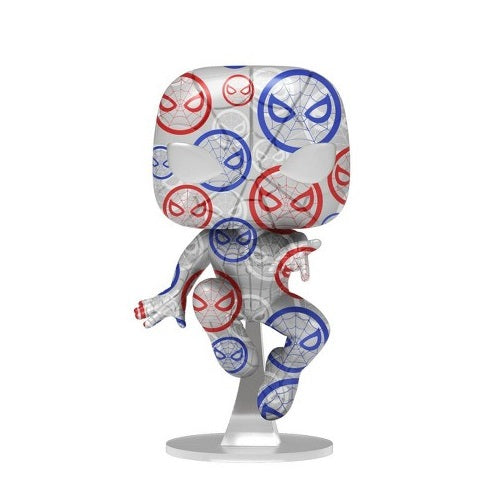 Funko Pop Art Series Marvel 35 Spiderman Special Edition Hard Case Gitd