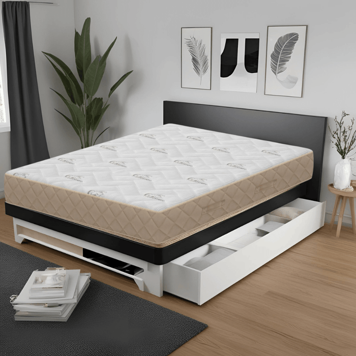 Pocket spring mattress with memory foam, 24 cm high - Giulio H24 cm