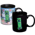 Paladone Tazza Minecraft "Creeper Heat Change Mug" Cambia Colore Con Il Calore