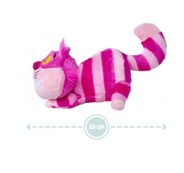Disney Plush Alice In Wonderland Cheshire Cat 25Cm Original New