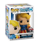 Funko Pop Marvel Fantastic Four 4 (568) Human Torch Special Edition Vinyl Figure
