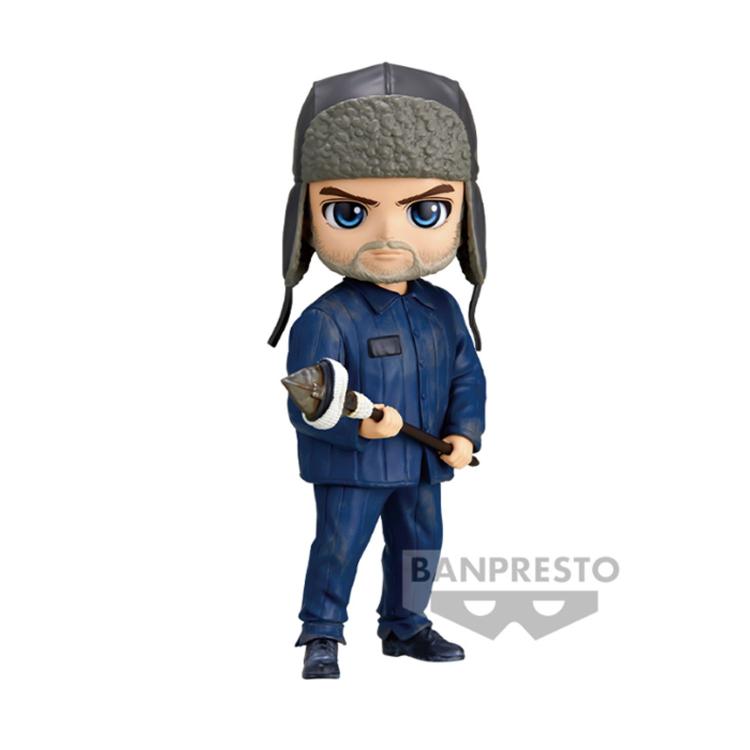 BANPRESTO Q POSKET (STRANGER THINGS) NETFLIX - HOPPER VOL.2 PVC FIGURE