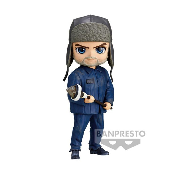 BANPRESTO Q POSKET (STRANGER THINGS) NETFLIX - HOPPER VOL.2 STATUETTA PVC FIGURE