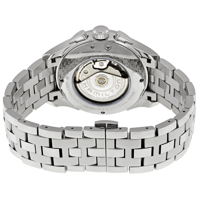 Hamilton Jazzmaster 41mm – blue day-date automatic Swiss made chronograph
