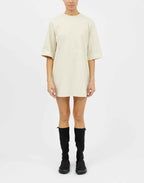 MM6 MAISON MARGIELA Mini Abito in Jersey Gesso