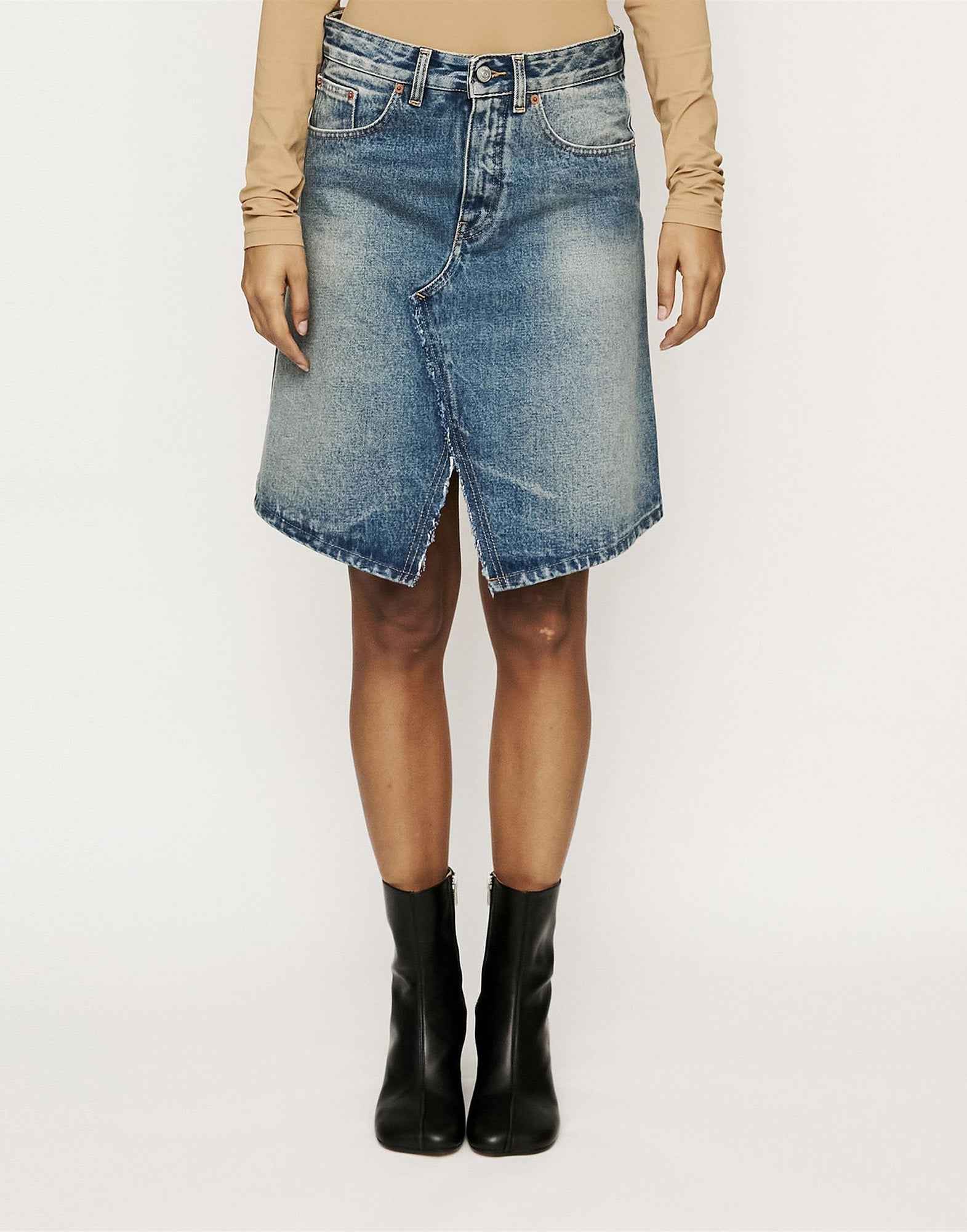 MM6 MAISON MARGIELA Gonna Midi di Jeans