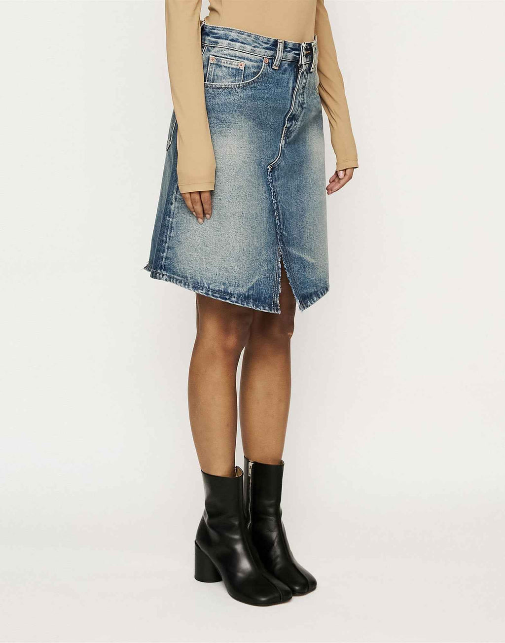 MM6 MAISON MARGIELA Gonna Midi di Jeans