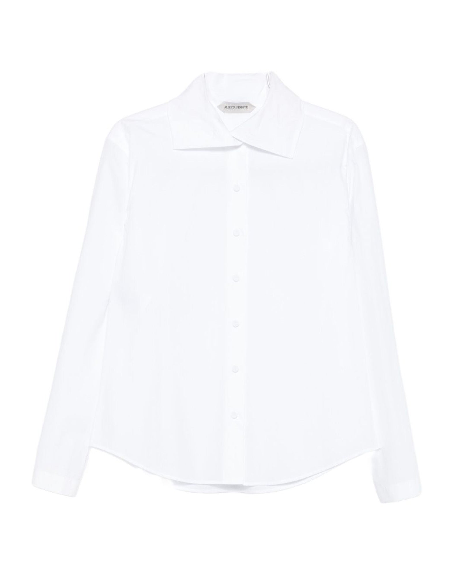 ALBERTA FERRETTI Camicia con Dettaglio Colletto Bianca