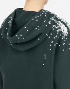 MM6 MAISON MARGIELA Felpa con Cappuccio in Jersey Non Spazzolato con Pois