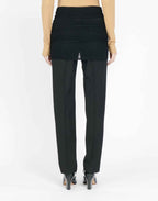 MM6 MAISON MARGIELA Pantaloni in Light Wool Blend con Gonna in Tulle Regolabile
