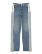 MM6 MAISON MARGIELA Jeans a Gamba Dritta con Pannelli Laterali