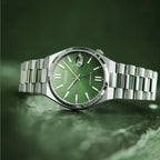 Citizen TSUYOSA Automatic 8210 Peaceful Green Dial – Men's Stainless Steel Mechanical Watch – Ref. NJ0158-89Z