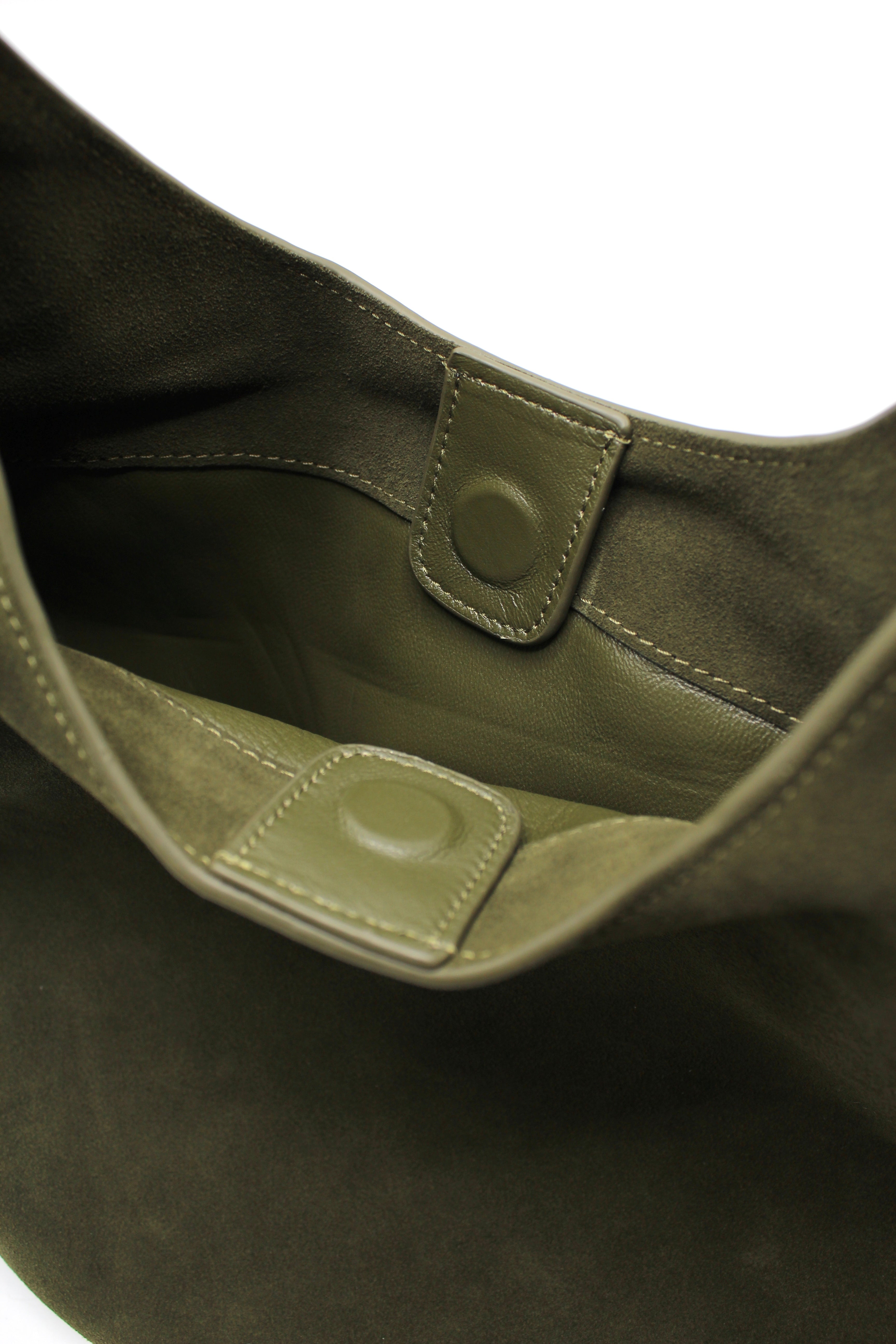 Elsa - Suede Leather Boat Tote Bag