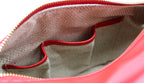 Evy - Sustainable Cacti Vegan Leather Pouch Handheld Shoulder Bag Red