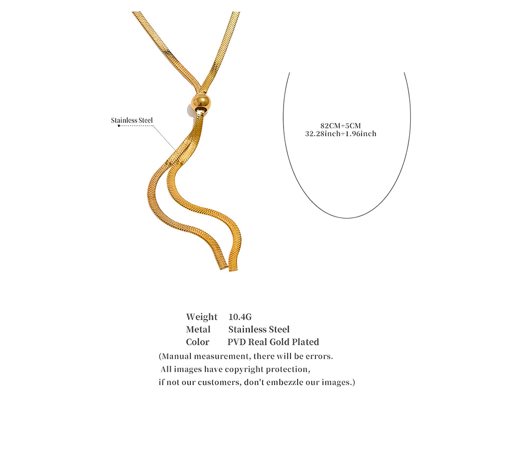 Lina Long Necklace
