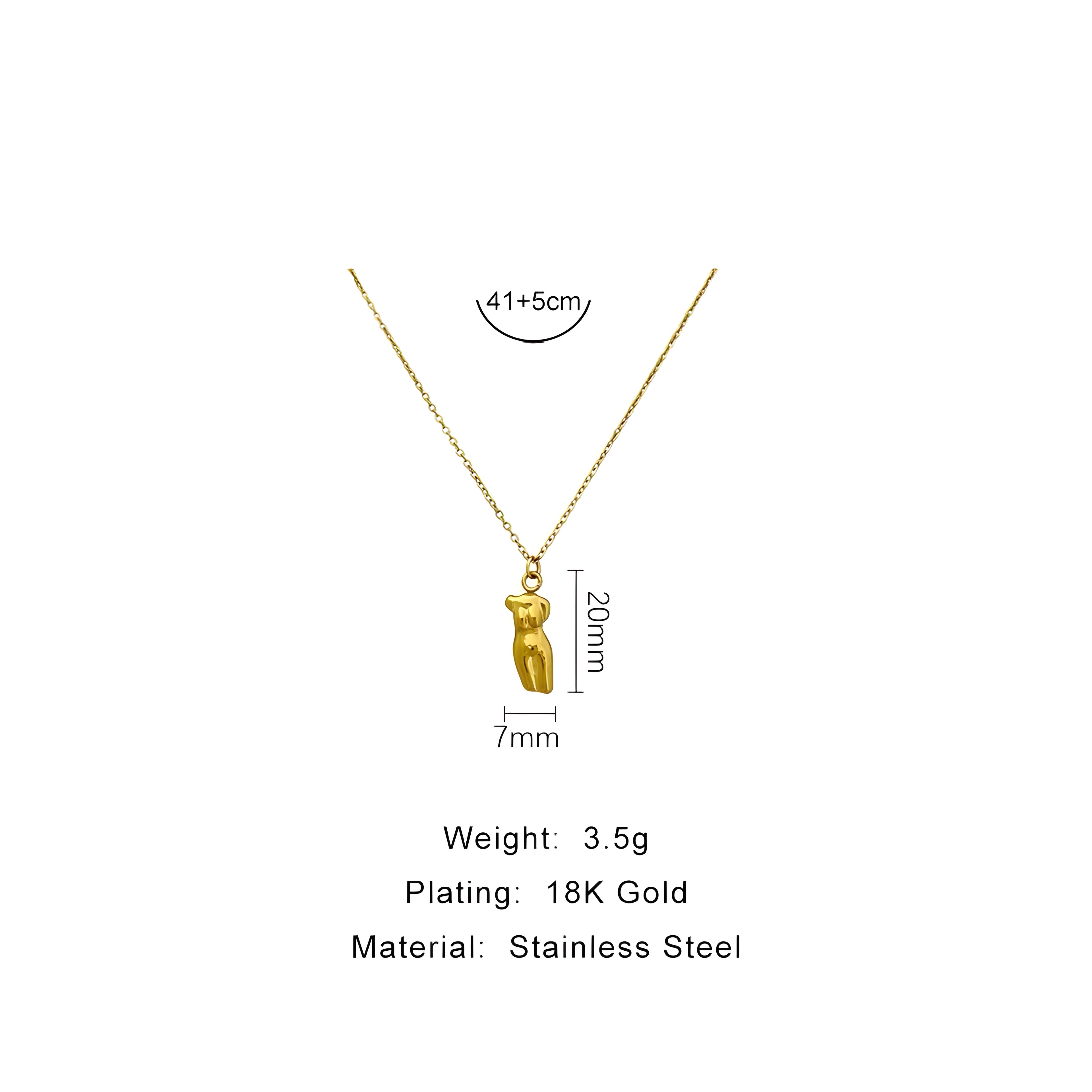 Collana manichino