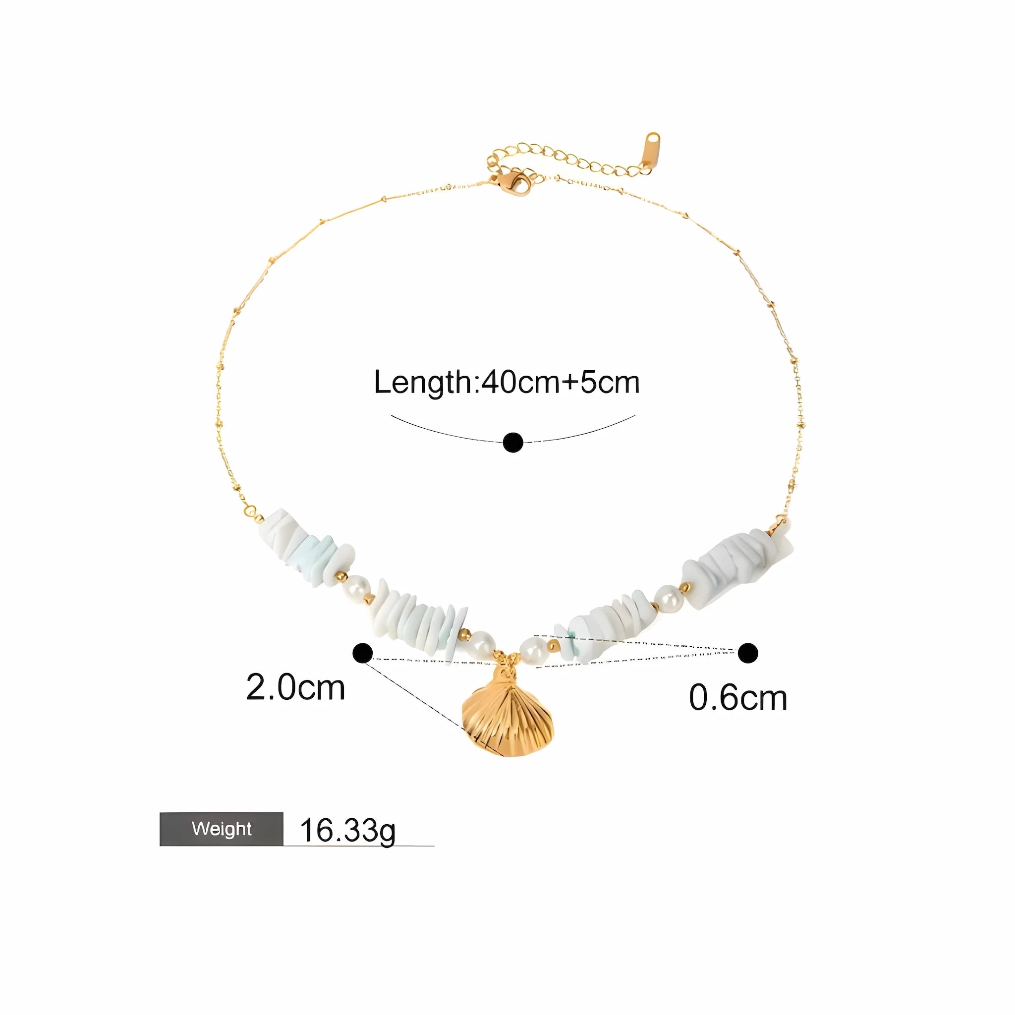 Collana di conchiglie