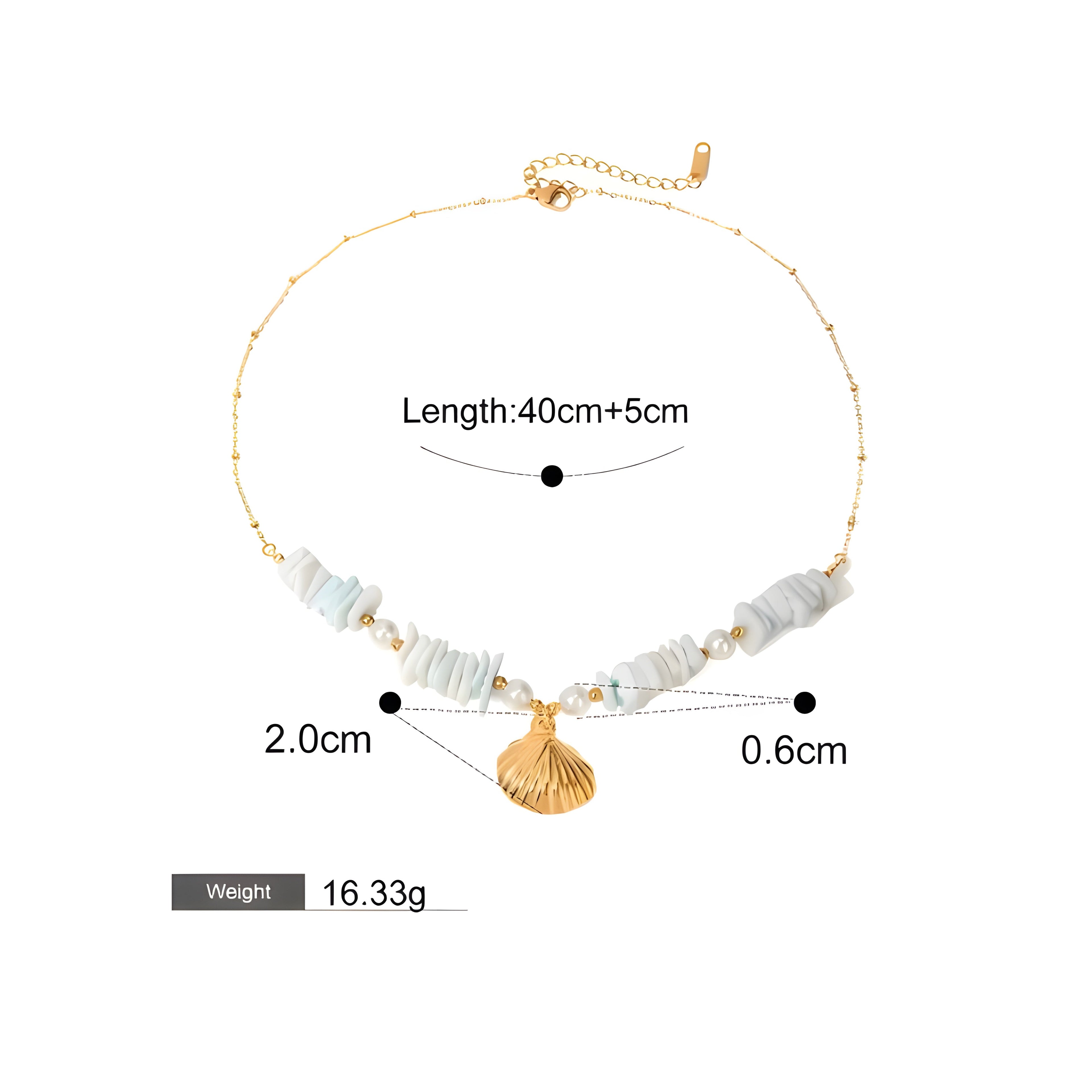 Collana di conchiglie