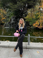 Sora - Metallic Handheld Bag Shoulder Bag Pink