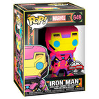 Funko Pop! Marvel - (649) Iron Man Black Light Special Edition 9cm Vinyl Figure