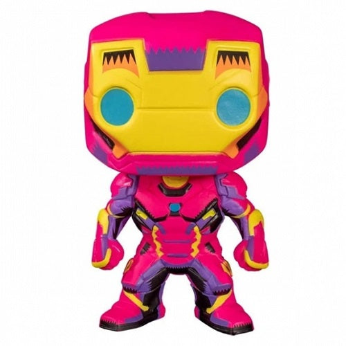 Funko Pop! Marvel - (649) Iron Man Black Light Special Edition 9cm Vinyl Figure