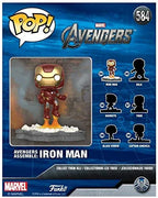 Funko Pop ! Marvel Avengers Deluxe Iron Man (584) Special Edition Bobble-Head