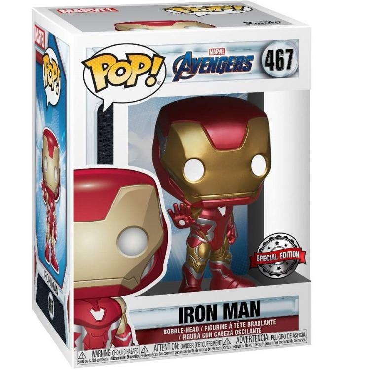 Funko Pop! Marvel Avengers - Iron Man (467) Vinyl Figure Movie Special Edition