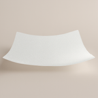 Ilary Queen Centrotavola Vetro Bianco Ø 45 cm
