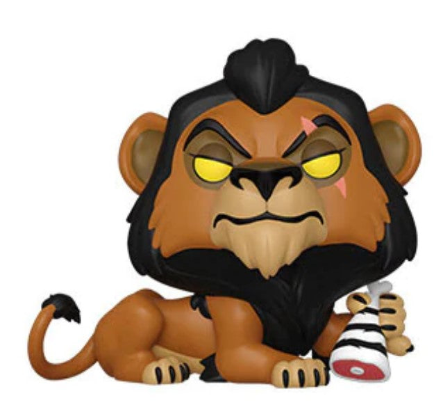 Funko Pop Disney Villains - Scar (1144) Specialty Series Lion King Pop