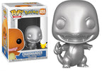 Funko Pop Pokemon 455 - Charmander Silver Metallic Vinyl Action Figure Statuetta