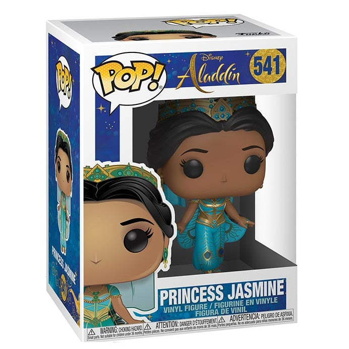 Funko Pop! Disney Aladdin - (541) Princess Jasmine Figure Vinyl 9Cm Aladdin