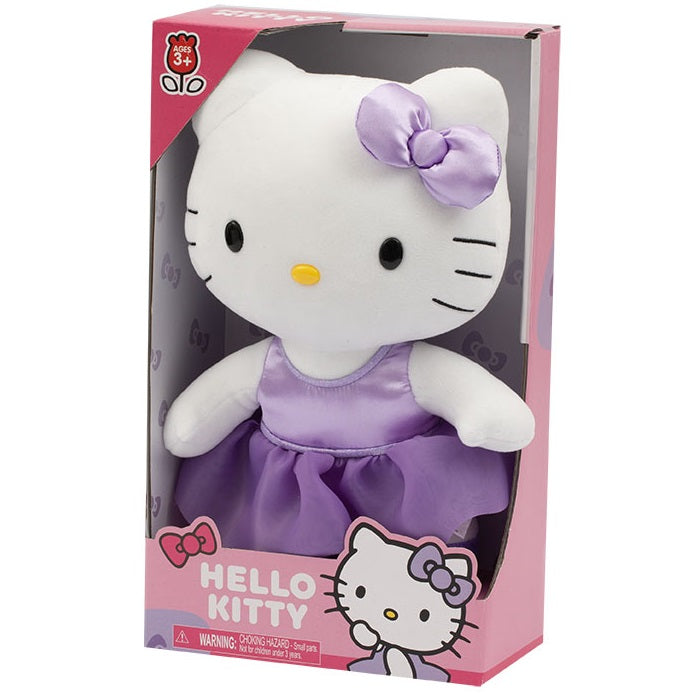 Hello Kitty Plush Violet Dress 30Cm Soft Collectible Toy Plh1076