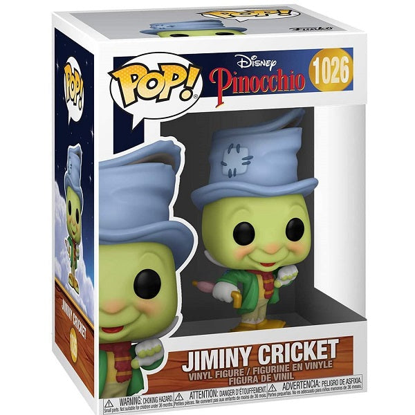 Funko Pop! Disney Pinocchio - (1026) Jiminy Cricket Figure 9cm