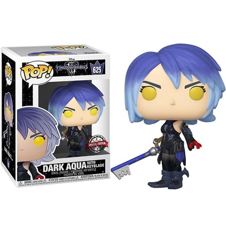 Funko Pop! Disney Games Kingdom Hearts (625) Dark Aqua With Keyblade Special