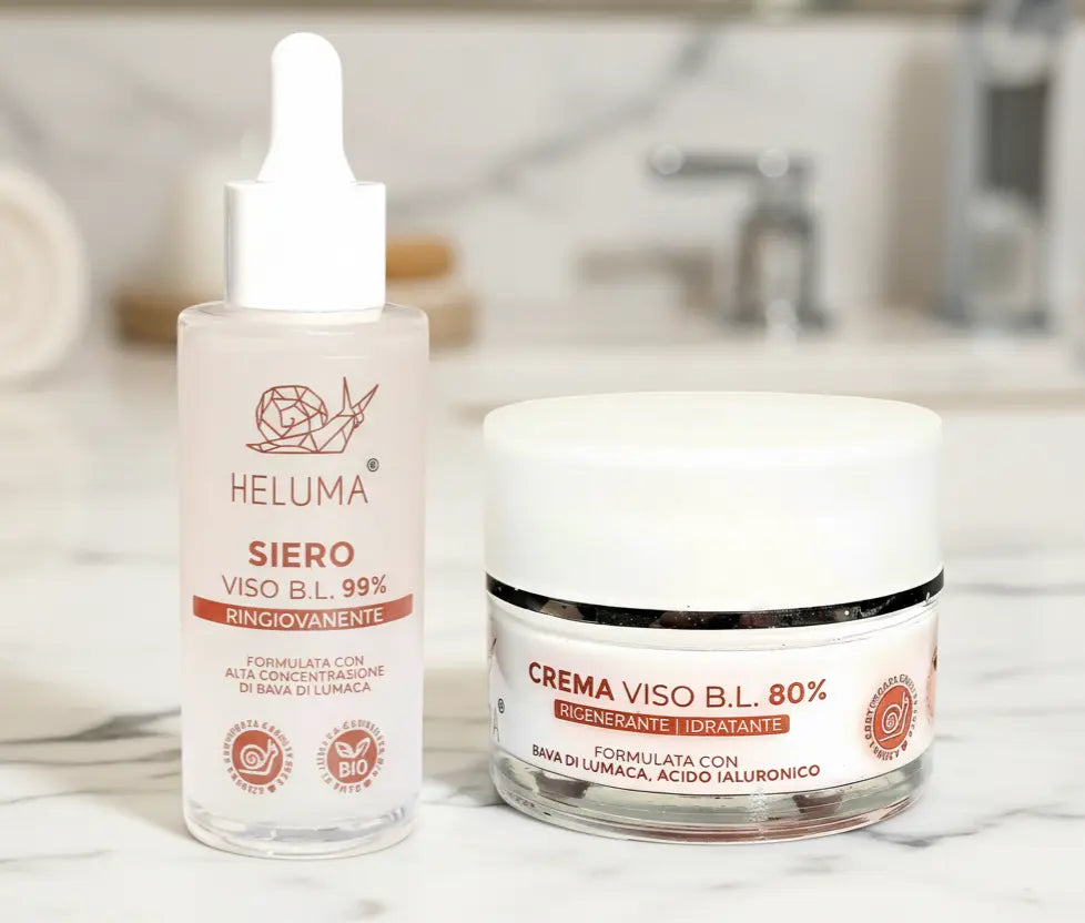 Snail Slime Face Cream and Serum