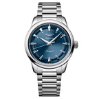 Longines orologio Conquest Heritage 38mm blu automatico acciaio L1.649.4.92.6