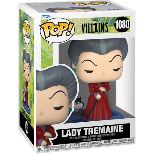 Funko Pop! Disney Villains - Lady Tremaine - (1080) Cinderella Stepmother Figure