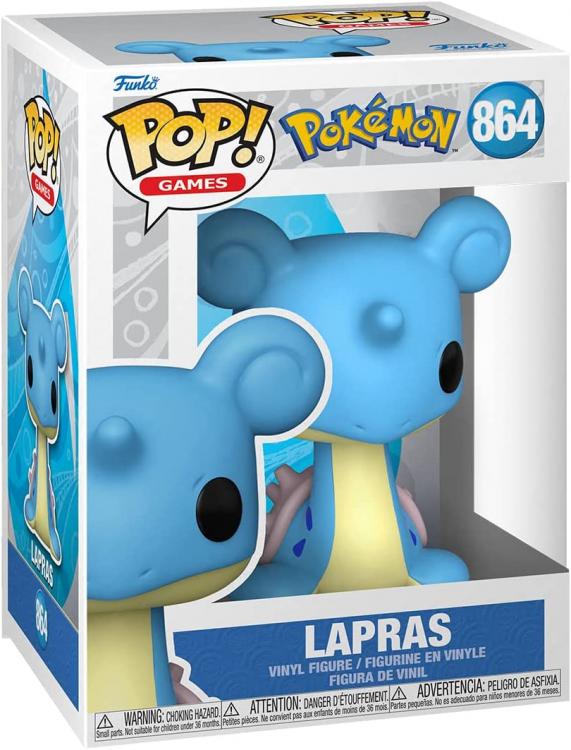 Funko Pop! Games Pokémon - Lapras (864) Water Vinyl Collectible Figure