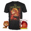 Funko Pop Tees Disney The Lion King T-Shirt + Mufasa Vinyl Figure Lion King Size S