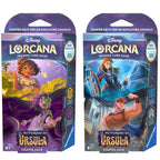 Disney Lorcana "Il Ritorno Di Ursula" Starter Deck (Hercules) Zaffiro/Acciaio It
