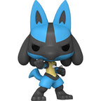Funko Pop! Games Pokemon - (856) Lucario Figure Lucarite Vinyl 9cm In Stock