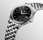 Longines Flagship Classic – Orologio automatico Swiss Made nero L4.984.4.59.6