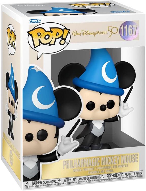 Funko Pop Walt Disney World 50th Anniversary Philharmagic Mickey Mouse 1167 Vinyl