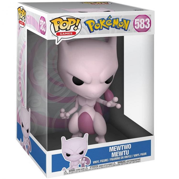 Funko Pop! Games Pokemon - Mewtwo (583) Mewtwo 25cm Collectible Vinyl Figure
