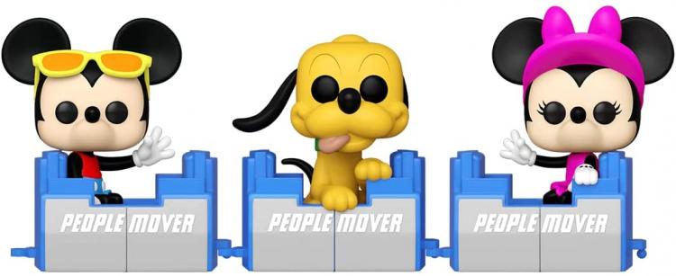 Funko Pop Walt Disney World 50th Anniversary Mickey Mouse On The Peoplemover 1163