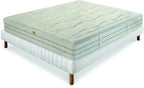 Semi-Rigid Pocket Sprung and Memory Foam Mattress H28 cm Summer and Winter Sides - SATURNO