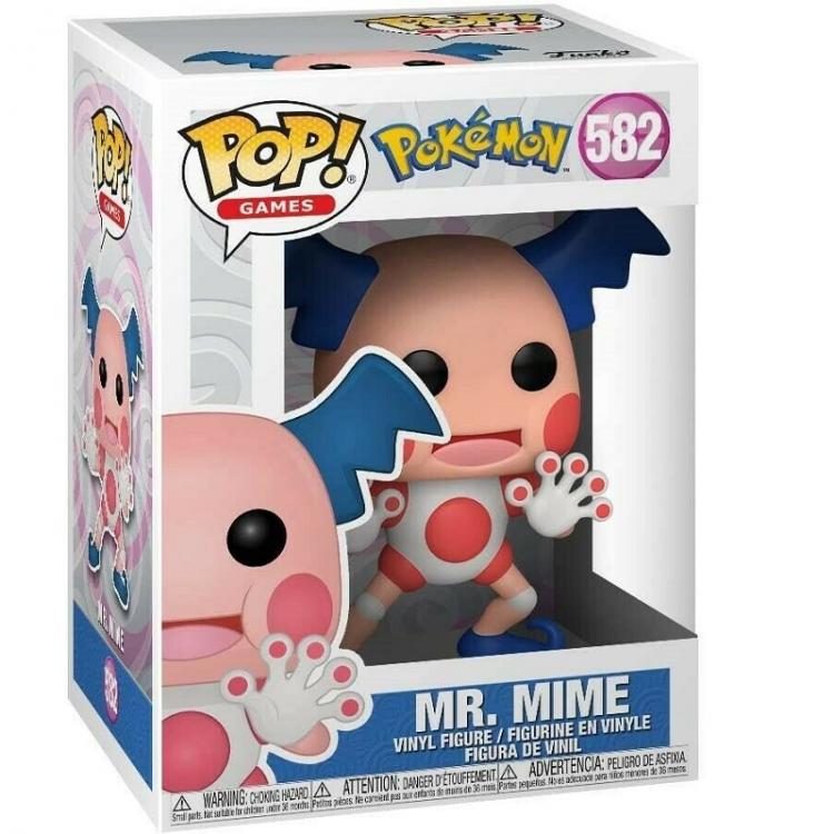 Funko Pop! Games Pokemon - (582) Mr. Mime Collectible Vinyl Figure Mimo Clown