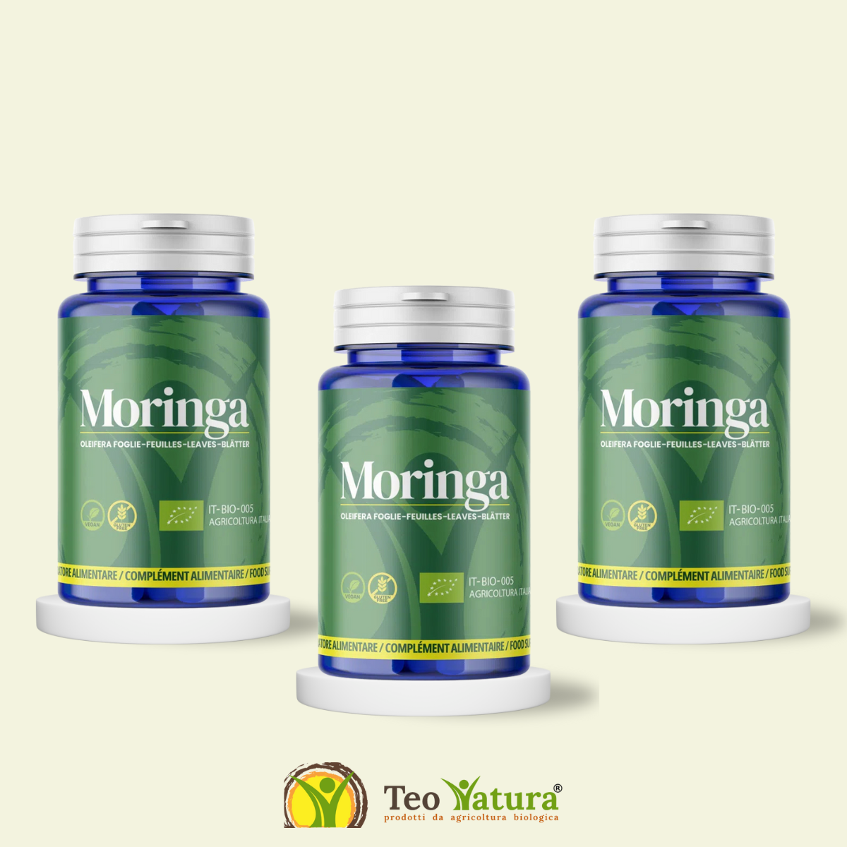 Organic Moringa Oleifera in Capsules | 50 Capsules