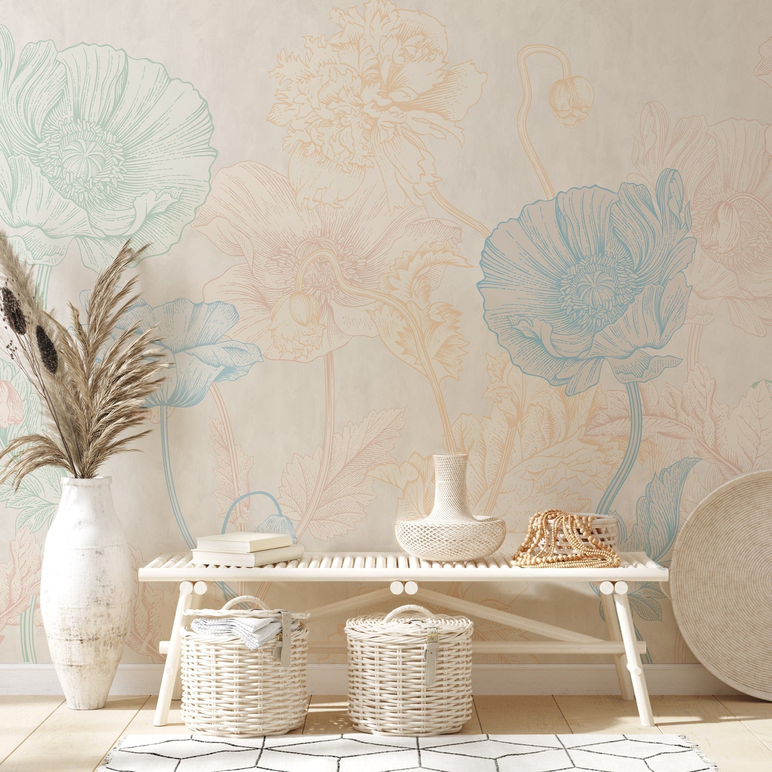Vintage Wall Mural - Delicatezza Lovalù