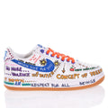 Nike Air Force 1 White Written